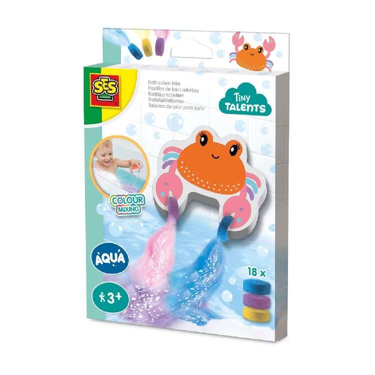 Badpoeder SES Creative Kleuren mengen Krab