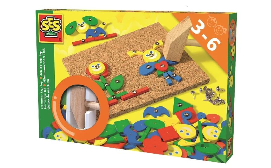 Educatief spel SES Creative Hamertje Tik Fantasie
