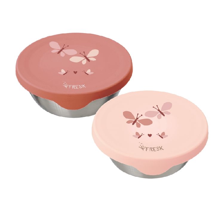 Snackdoos FRESK Snackbox, 2 stuk(s) | Butterfly