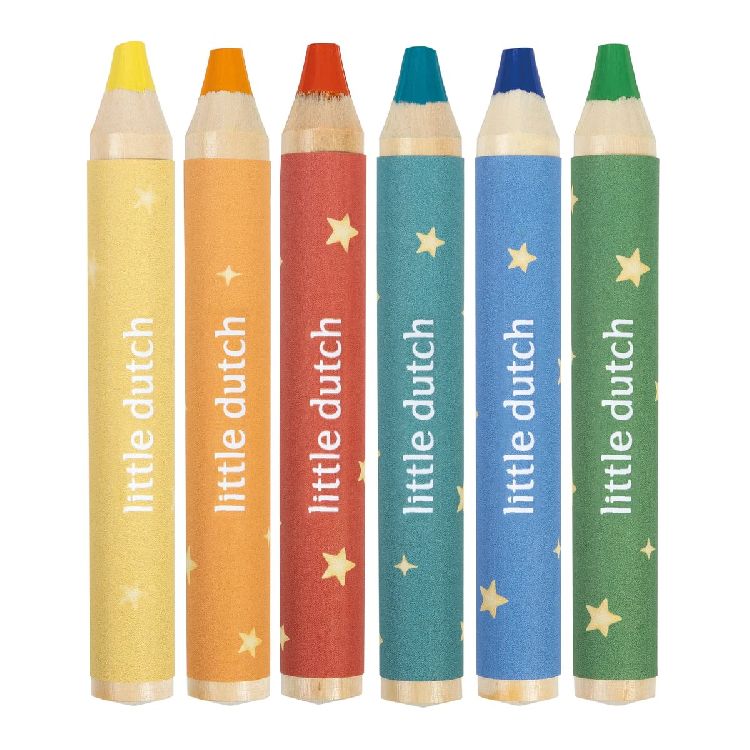 Kleurmateriaal Little Dutch Jim's Pencils