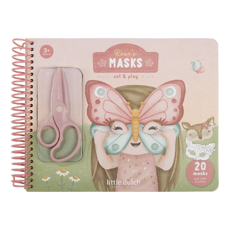 Knutselmateriaal Little Dutch Rosa's Masks
