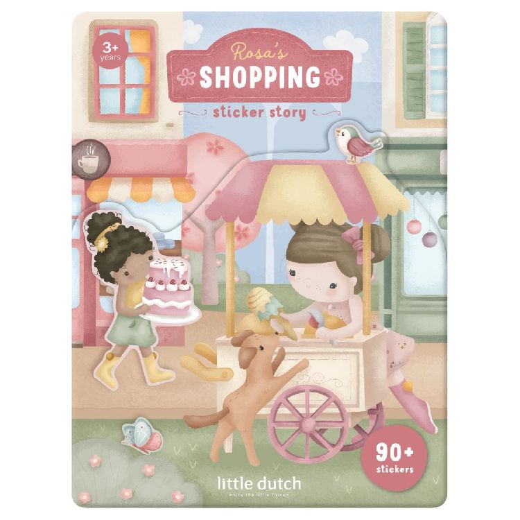 Stickers Little Dutch Rosa's Shopping | Rosa & Friends