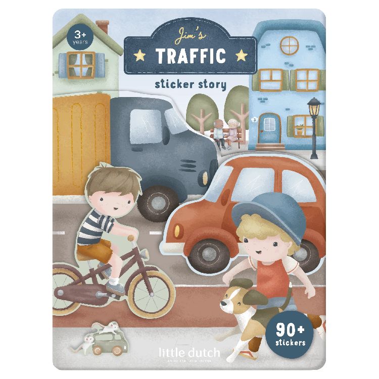 Stickers Little Dutch Jim's Traffic Sticker Story