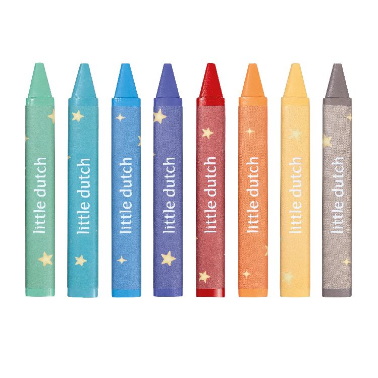 Kleurmateriaal Little Dutch Jim's Crayons