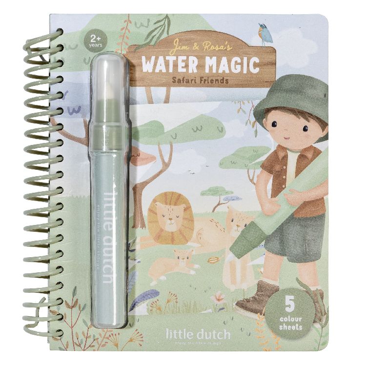 Waterboek & -kaarten Little Dutch Water Magic - Jim