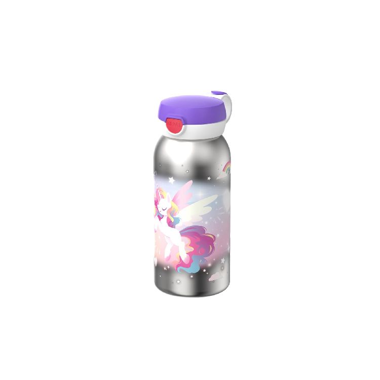 Drinkfles/thermosfles Mepal Isoleerfles met flipdop | Campus/Unicorn Glow