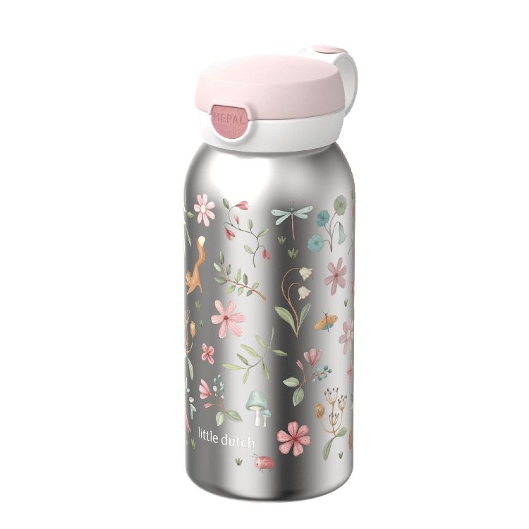 Drinkfles/thermosfles Little Dutch Isoleerfles met flipdop | Campus/Fairy Wonders