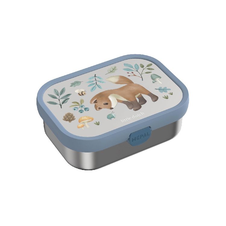 Brooddoos Little Dutch Bento Lunchbox | Campus/Forest Friends