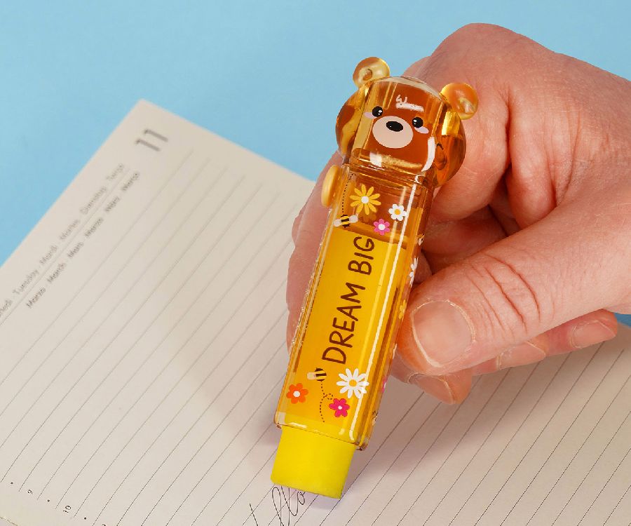Gom Legami Retractable Eraser | Teddy Bear