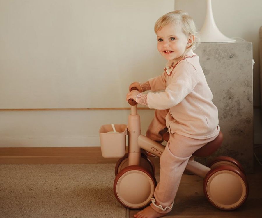 Loopfiets & -auto Mushie Mini Toddler Bike