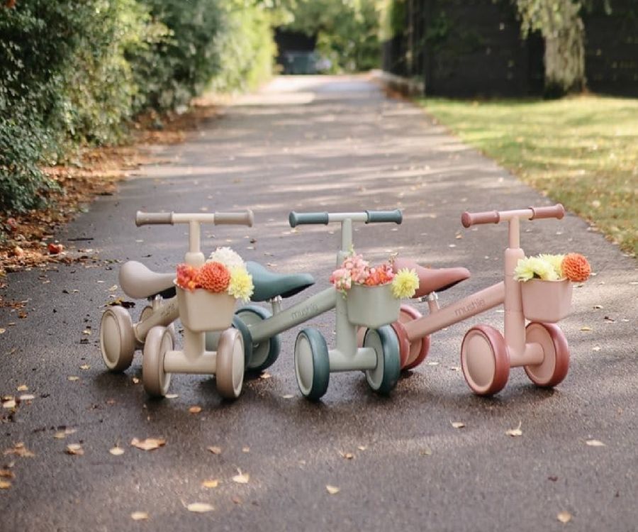 Loopfiets & -auto Mushie Mini Toddler Bike