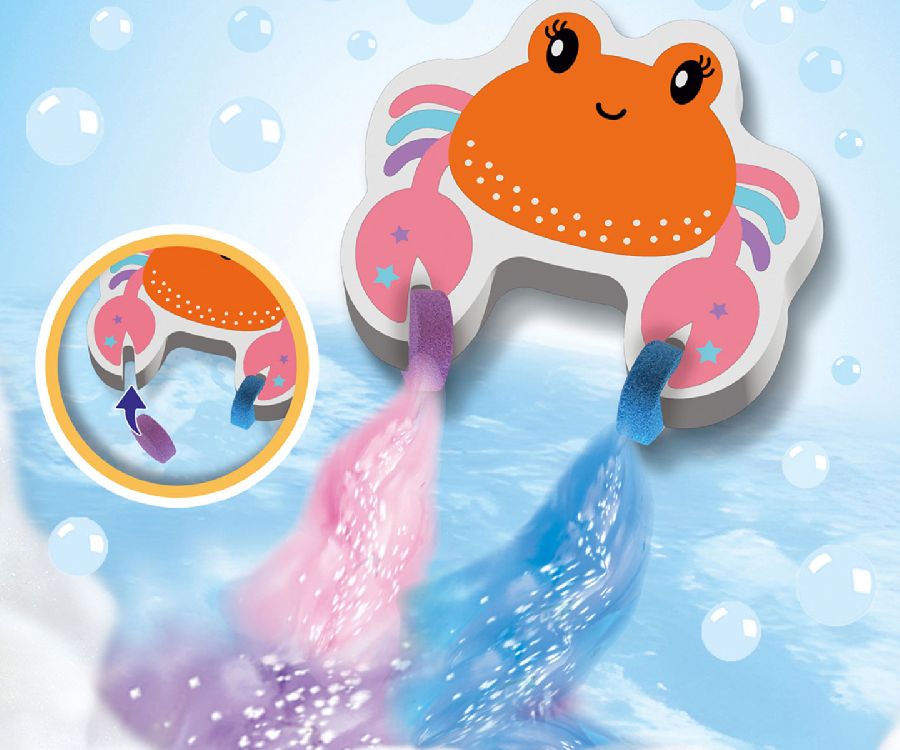 Badpoeder SES Creative Kleuren mengen Krab