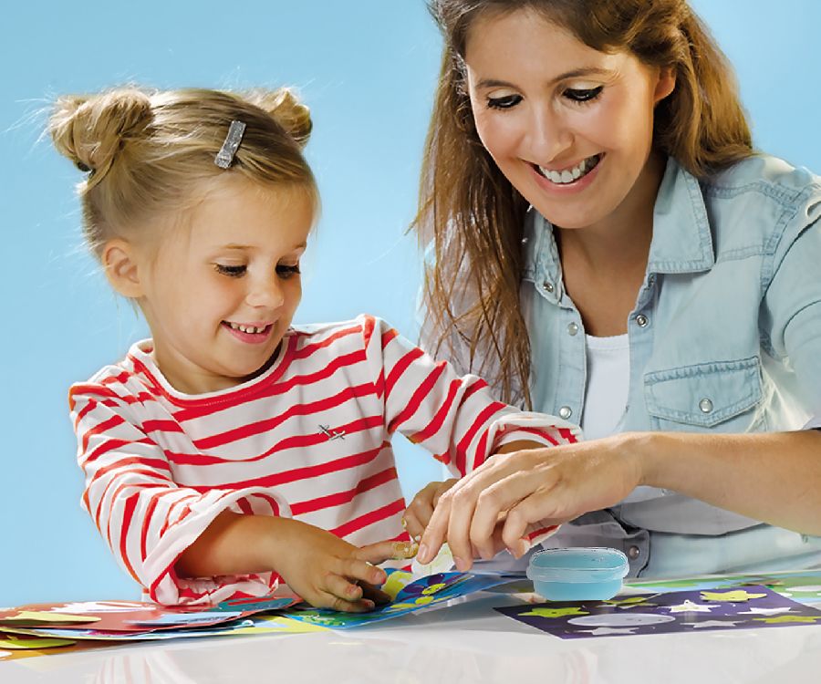 Stickers SES Creative My First - Vormen plakken