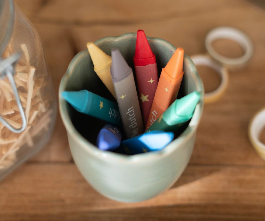 Kleurmateriaal Little Dutch Jim's Crayons