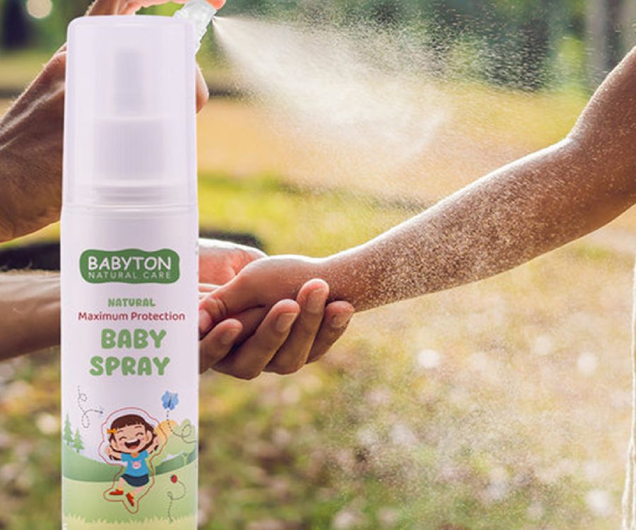 Spray Babyton Natural Maximum Protection Baby Spray