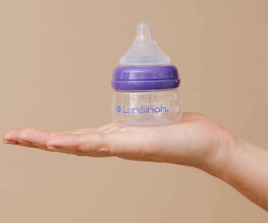 Fles Lansinoh, breedhalsfles, 60 ml | Natural Wave