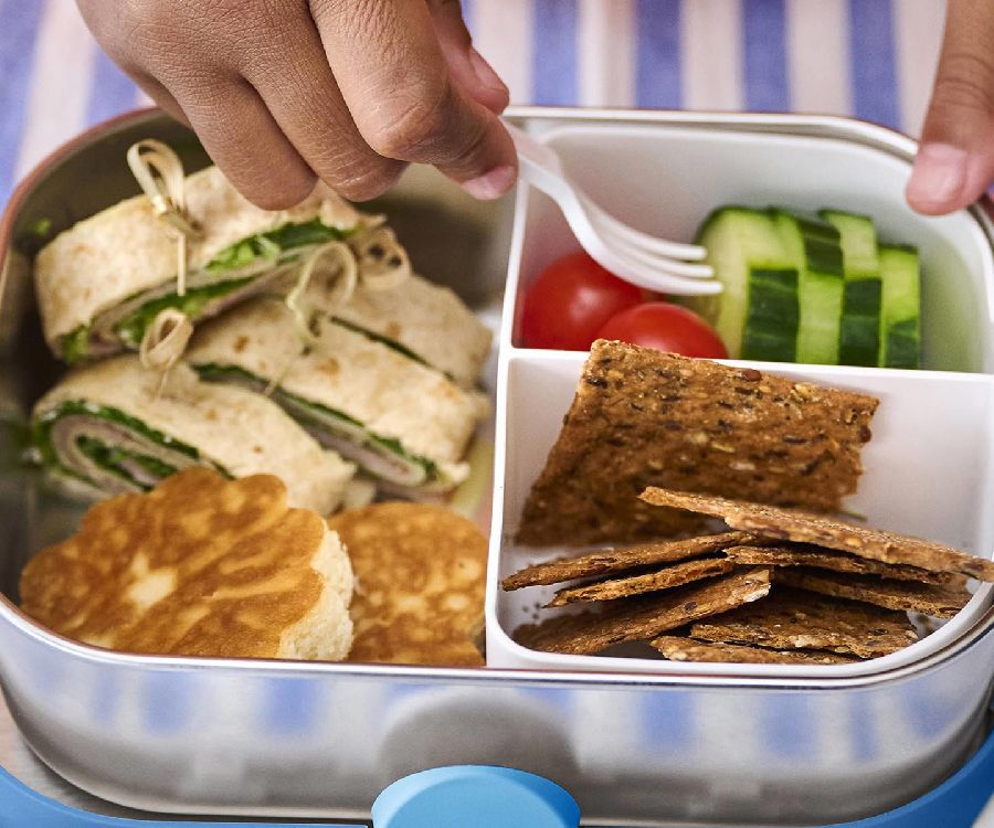 Brooddoos Little Dutch Bento Lunchbox | Campus/Forest Friends