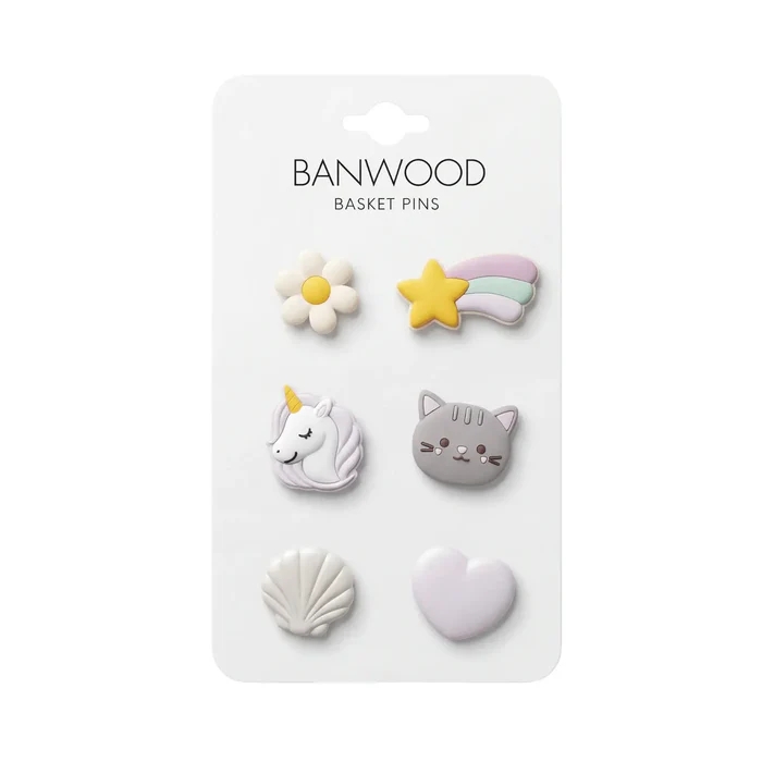 Fiets toebehoren Banwood Basket Pins | bedels