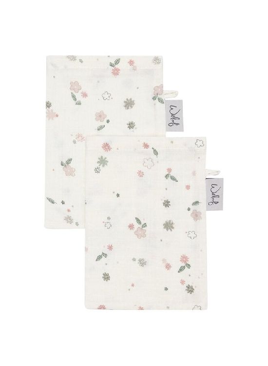 Washand Witlof For Kids | Vintage Flowers