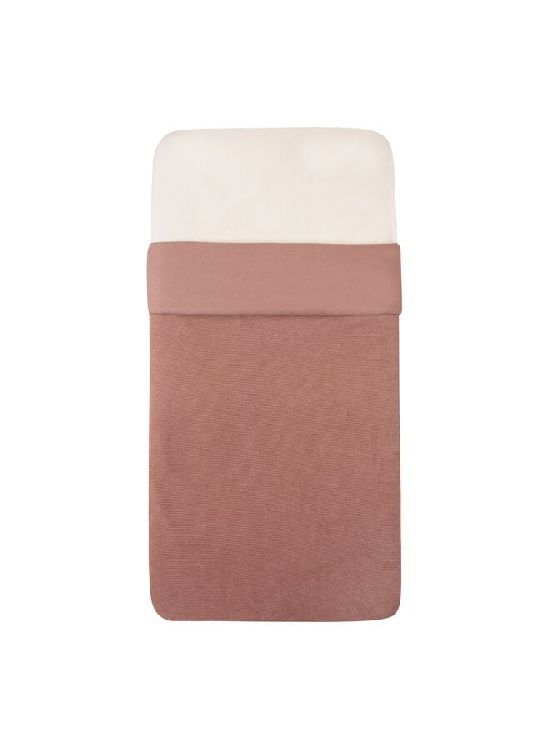 Deken Witlof For Kids Tuck-Inn, geschikt voor wieg | Dusty Pink