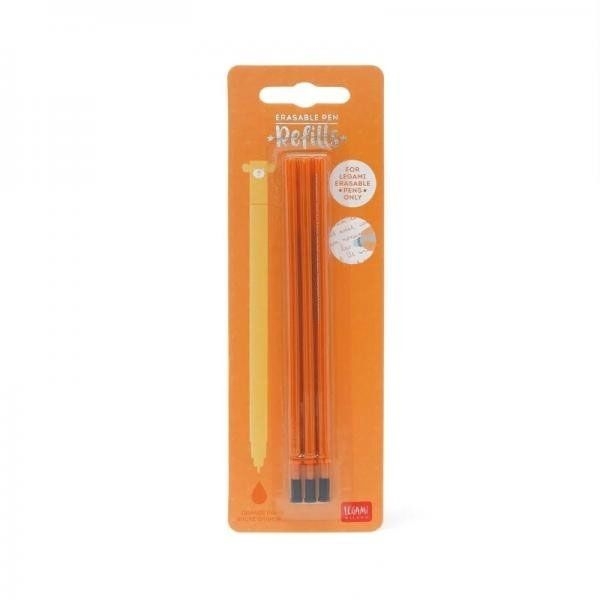 Balpen vulling Legami Refill for Erasable Pen, gel, oranje