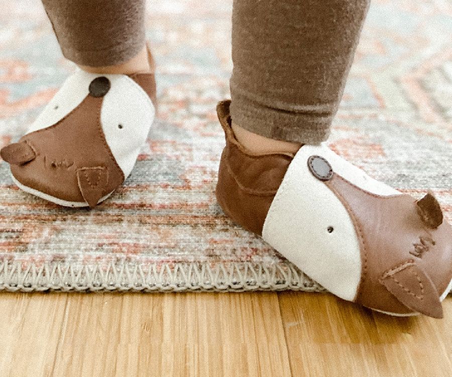 Schoenen Bobux Soft Soles Foxy, parkschoentjes met anti-slip