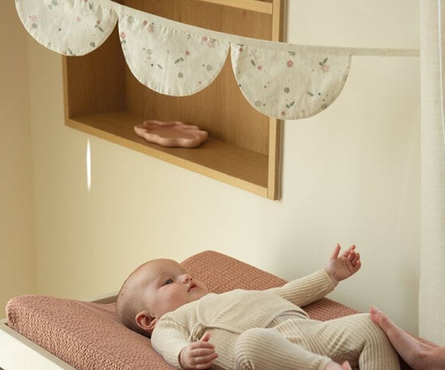 Vlaggenlijn Witlof For Kids Guirlande | Vintage Flowers