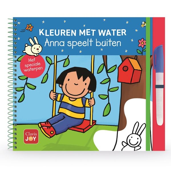 Waterboek & -kaarten Clavis Anna speelt buiten