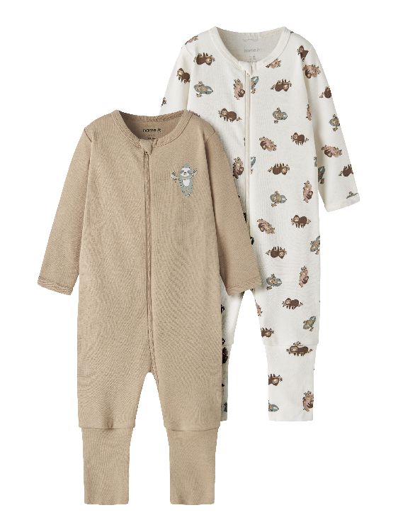 Kruippak Name It NBNNightsuit 2P Sloth