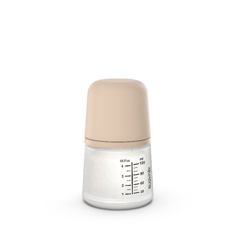 Fles Suavinex, breedhalsfles, 120 ml | Zero.Zero light