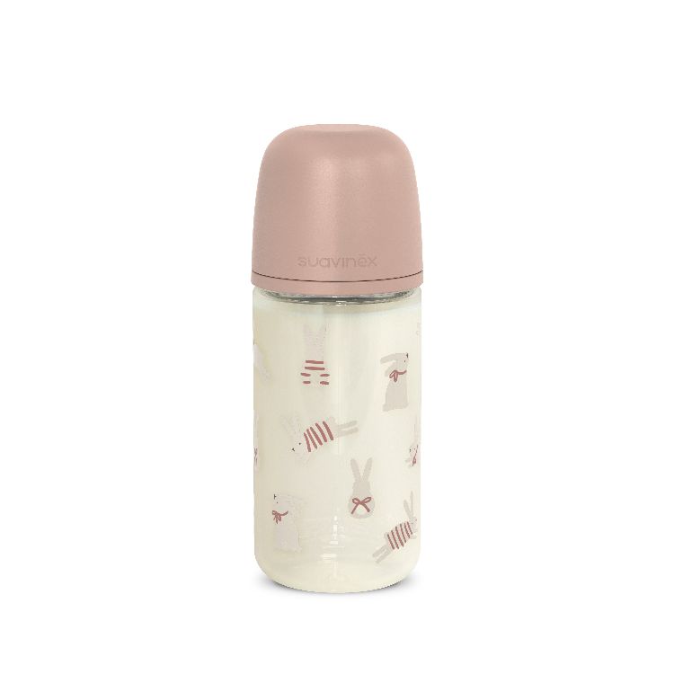 Fles Suavinex, breedhalsfles, 240 ml | Wonderland