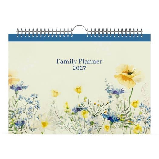 Kalender Lannoo Graphics Family Calender, wandkalender, 2027