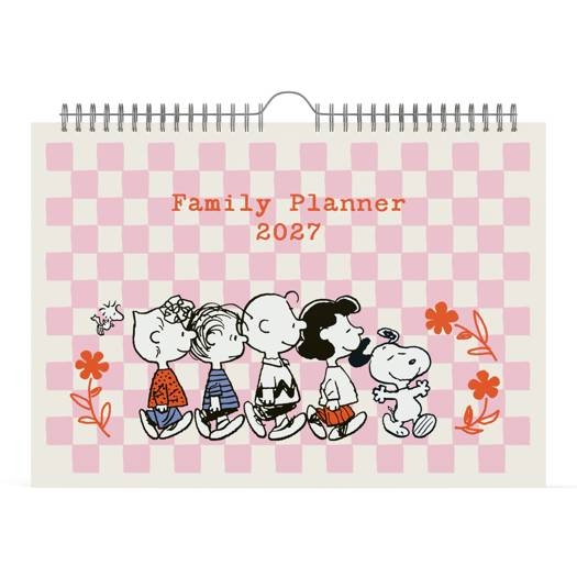 Kalender Lannoo Graphics Family Calender, wandkalender, 2027