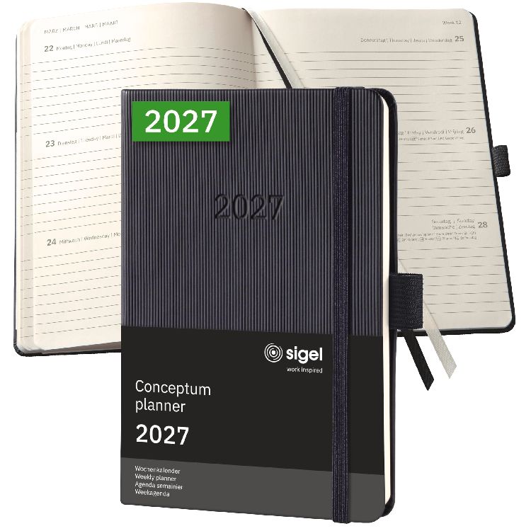 Agenda Sigel Conceptum Weekagenda, 2027 | Conceptum