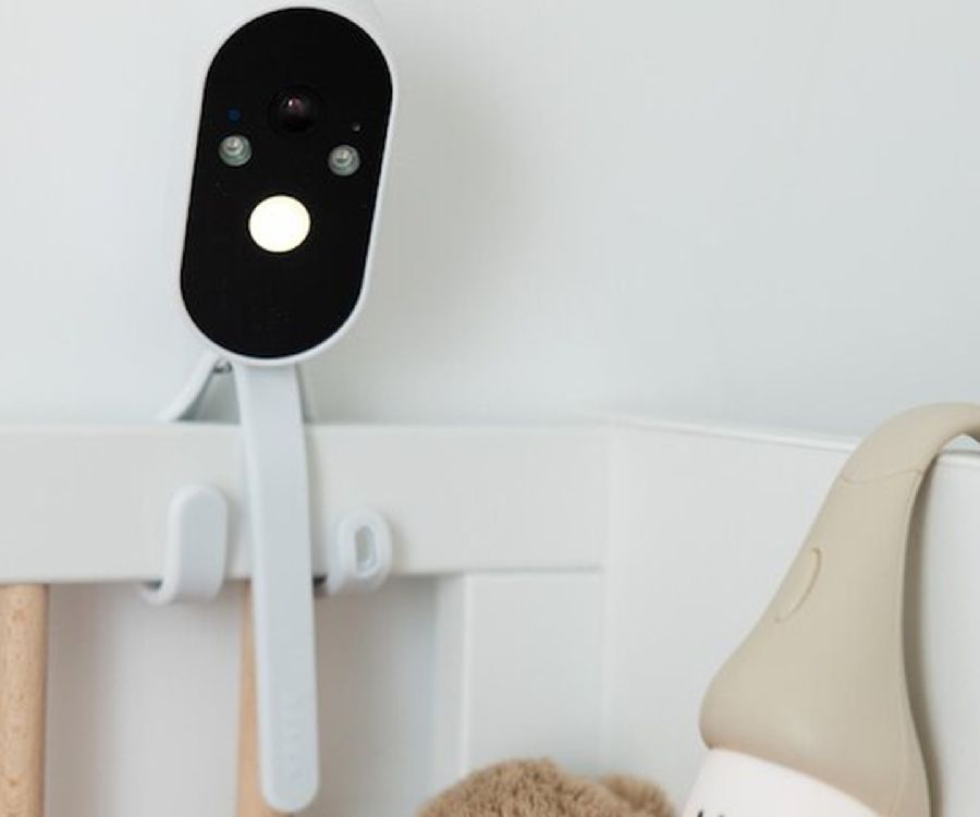 Babyfoonhouder voor babybed Beaba Tripod, geschikt voor babyfoon Beaba Zen Premium V2