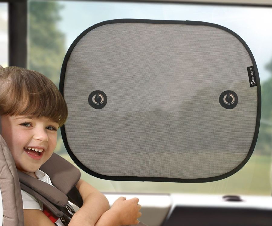 Zonnescherm voor de wagen Titaniumbaby Two Suction Cups Sunshade