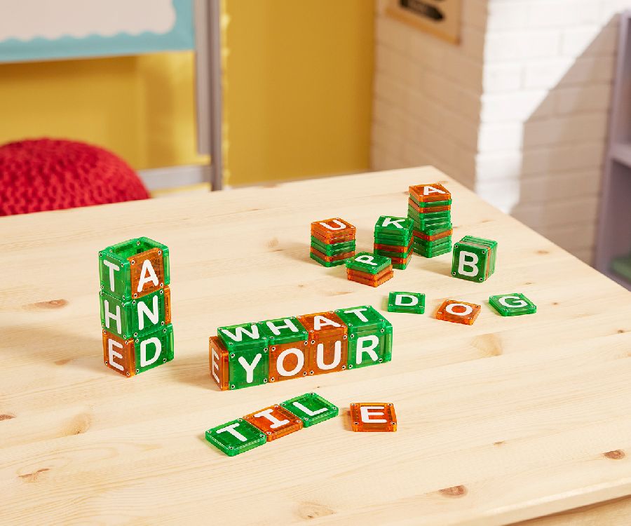 Magnetische bouwtegels Magna-Tiles Learn Letters