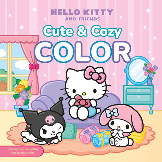 Kleurboek DELTAS Hello Kitty and Friends - Cute & cozy color