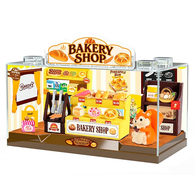 KNUTSELMATERIAAL 1st, Bakery shop, shop in a box