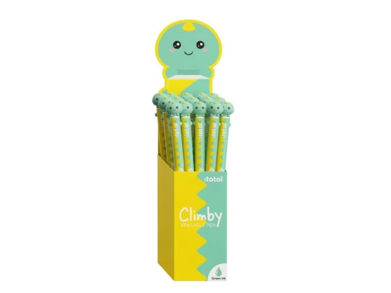 BALPEN Erasable pen, dino, groene inkt, 1st