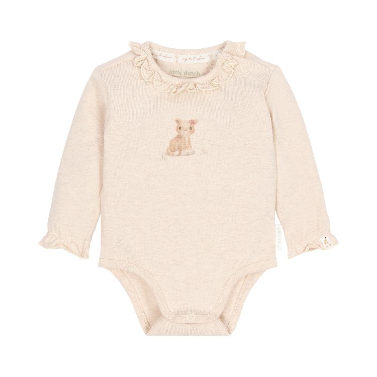 Body Little Dutch Safari Friends geboortebody met overslag