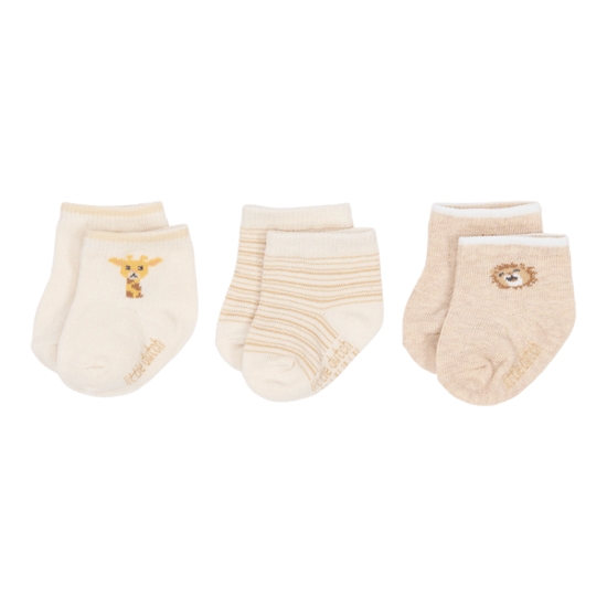 Kousen Little Dutch Safari Friends Sokken 3-pack, klassiek model