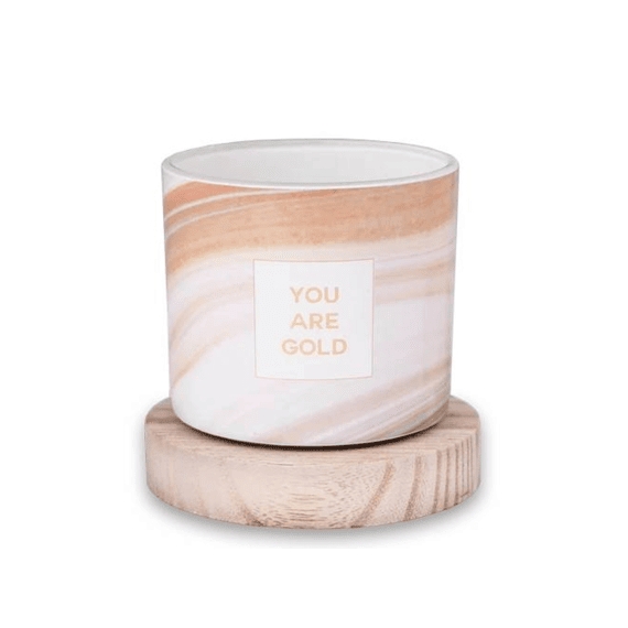 KAARS buitenkaars, you are gold, bella citronella, roze, 50 uur, 1st