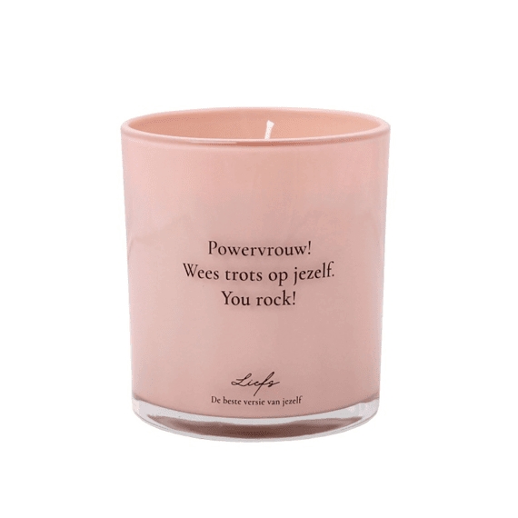 KAARS sojakaars, powervrouw! wees trots, green tea time, roze, 50 uur, 1st