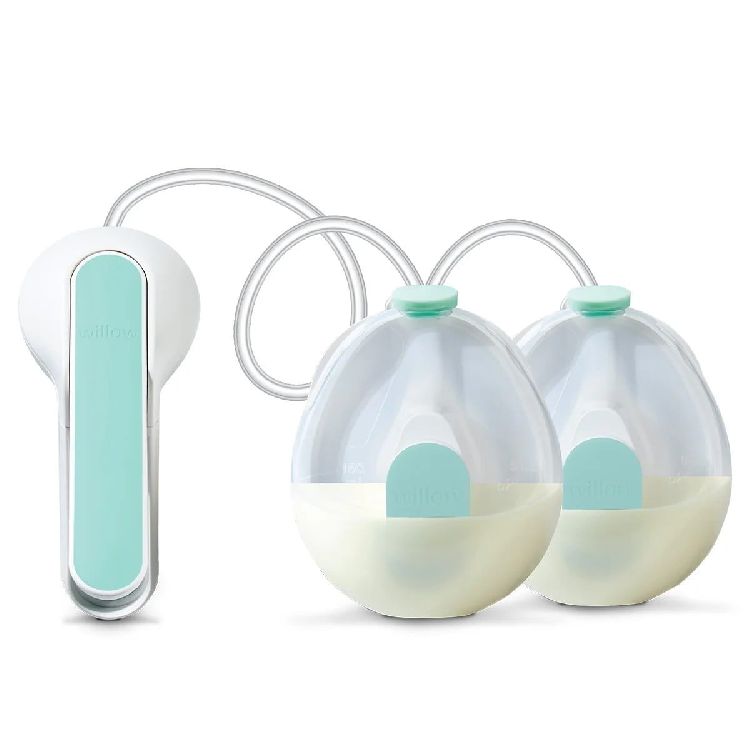 Borstkolf Elvie Wave Double, klassiek manueel