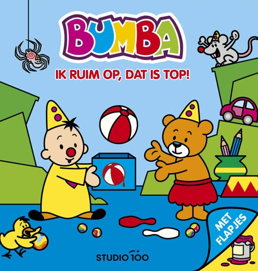Interactief boek Bumba Ik ruim op, dat is top! | flapjesboek