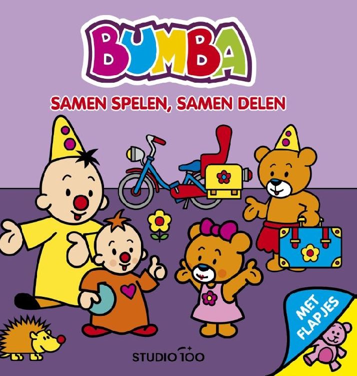 Interactief boek Bumba Samen spelen, samen delen | flapjesboek