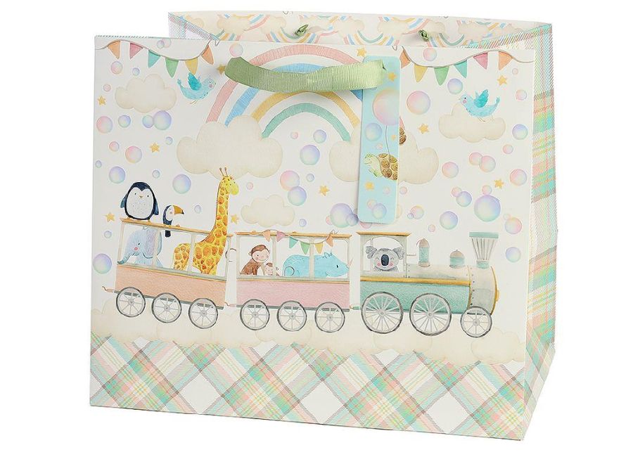 GESCHENKZAK Tierchen-Express, diertjes, 33x28x21.5cm