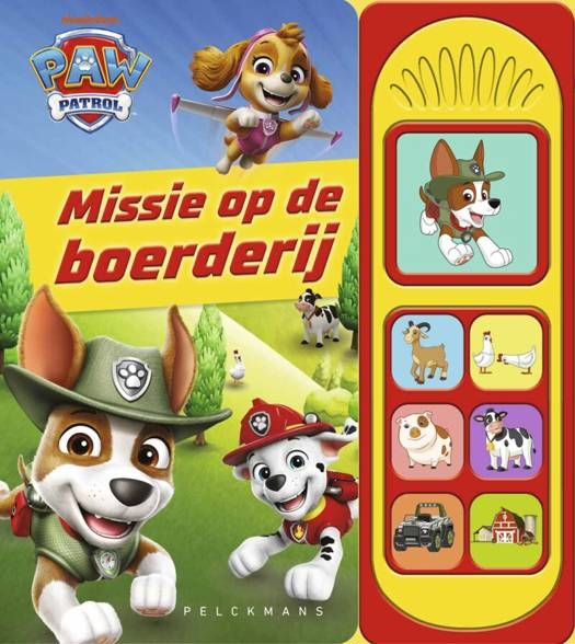Interactief boek Pelckmans Missie op de boerderij | geluidenboek