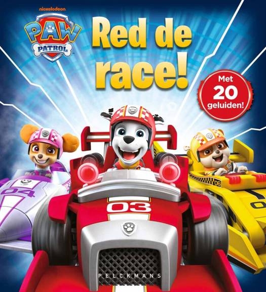 Interactief boek Pelckmans Red de race! | geluidenboek